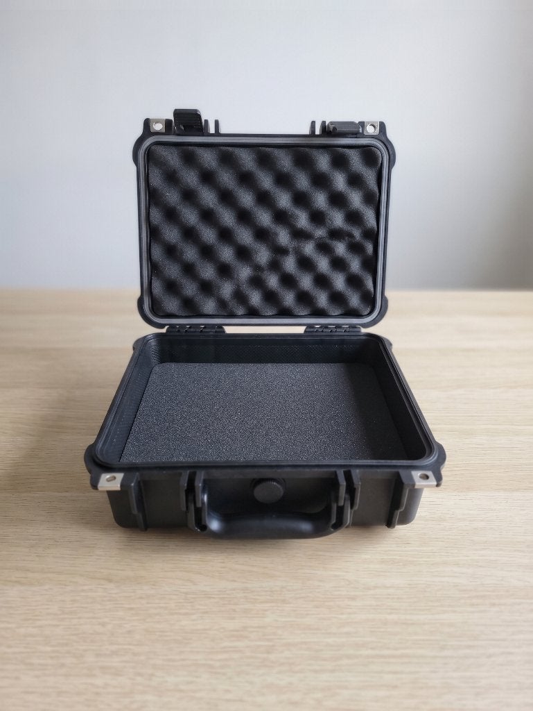 Beschermkoffer met schuim voor camera en apparatuur, Audio, Tv en Foto, Overige merken, Koffer, Ophalen of Verzenden, Zo goed als nieuw