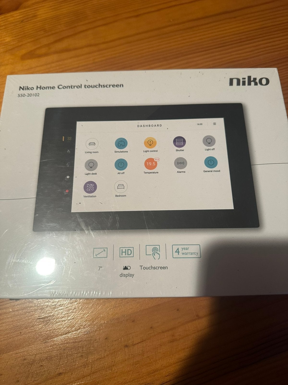 Niko Touchscreen 550-20102, Bricolage & Construction, Électricité & Câbles, Enlèvement, Neuf