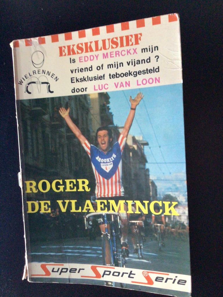 wielerboek  roger de vlaeminck  luc van loon, Verzenden, Gebruikt
