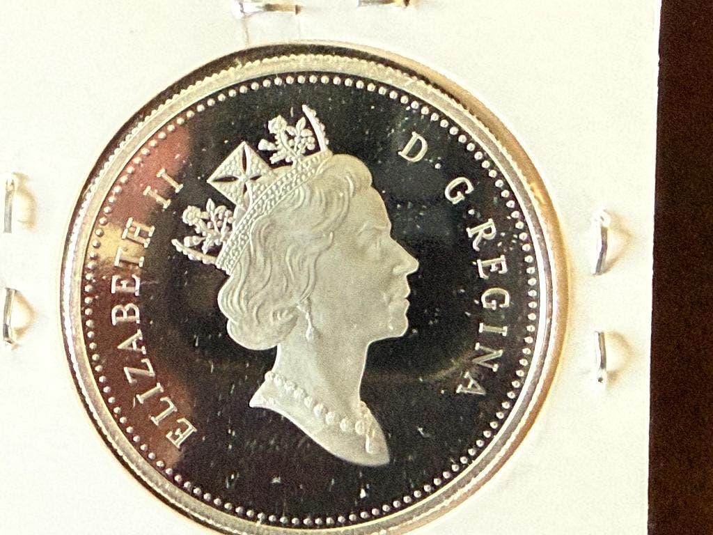 Dollar 2003 Canada .999 zilver, Postzegels en Munten, Munten | Amerika, Zilver, Verzenden