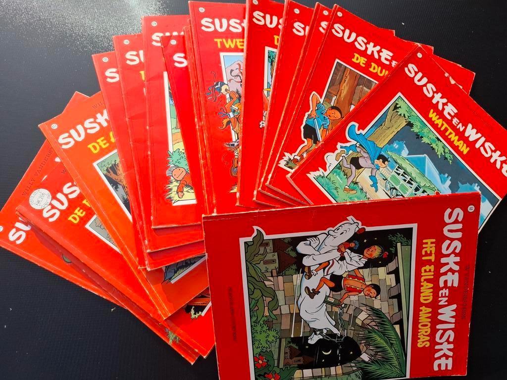 Lot stripverhalen Suske en Wiske, Meerdere stripboeken, Ophalen of Verzenden, Gelezen, Willy Vandersteen