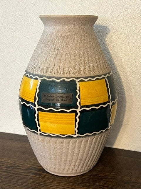 Scheurich vaas 533-30 met naamplaatje, Ophalen