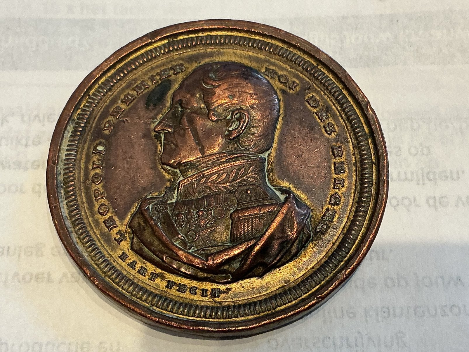 Belgique Ronse 1859 très belle médaille, Enlèvement ou Envoi