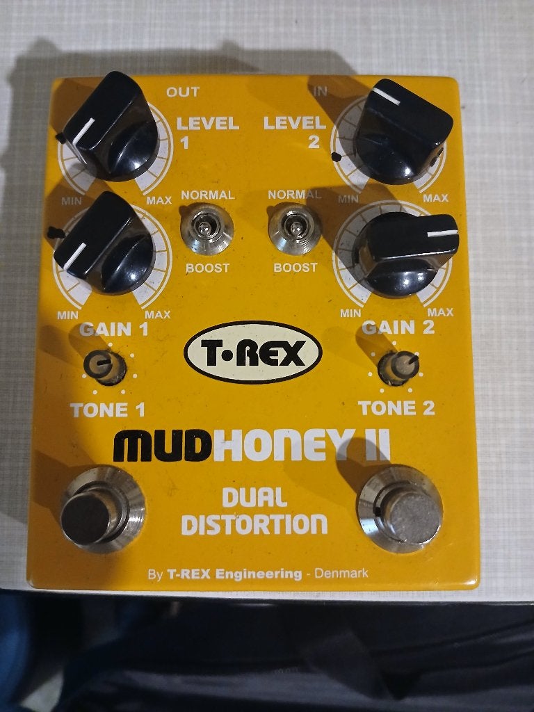 Mud honey 2 trex, Ophalen of Verzenden, Zo goed als nieuw, Distortion, Overdrive of Fuzz