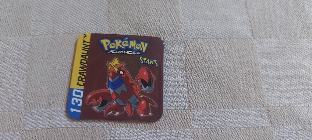 magneet speelgoed pokemon staks Crawdaunt panini, Ophalen of Verzenden