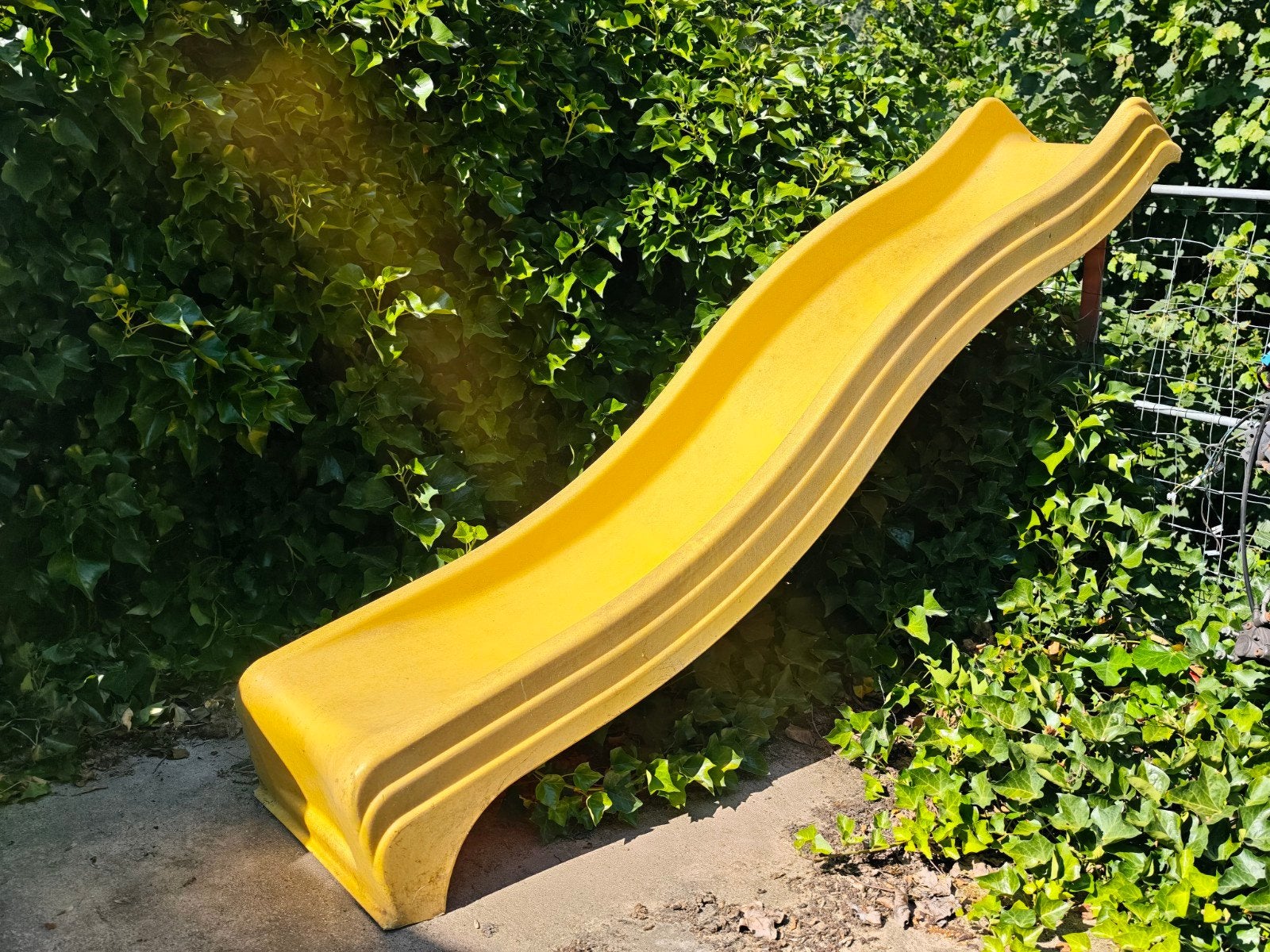 Toboggan jaune longueur 230cm, Enlèvement, Toboggan