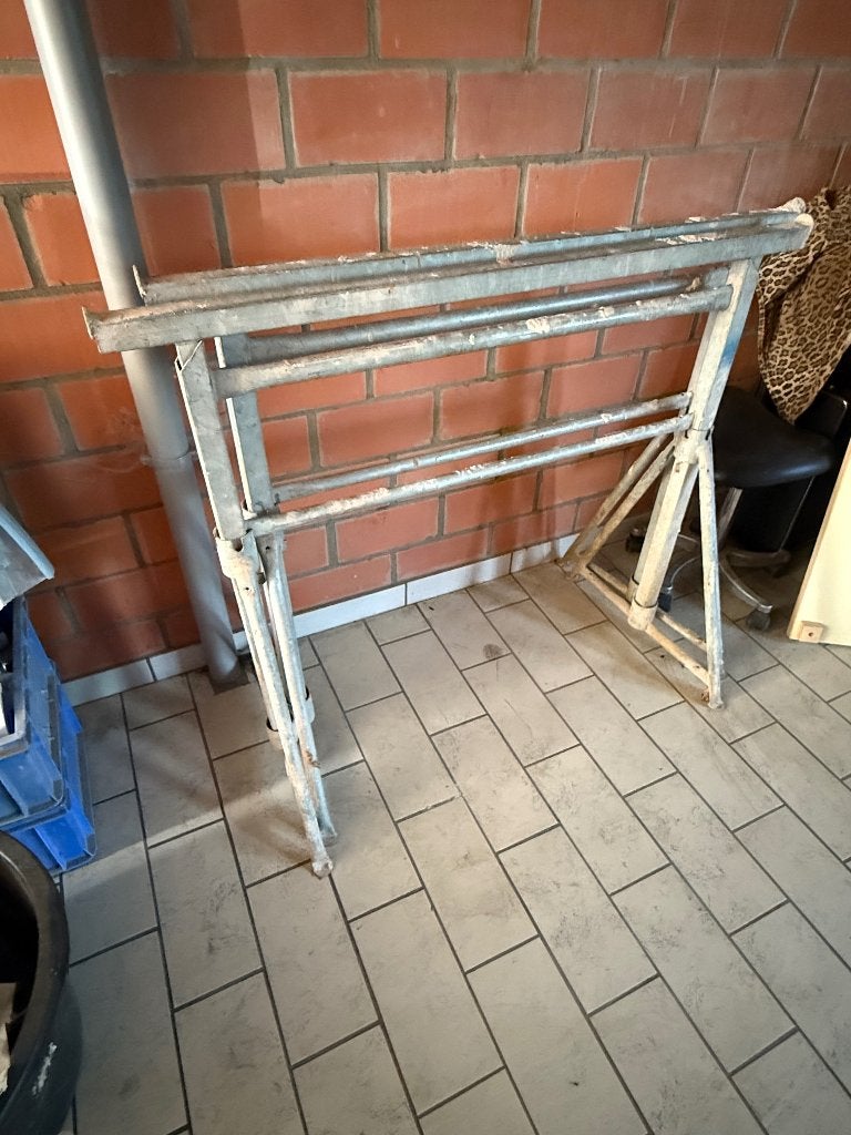 Bouw schragen, Ophalen