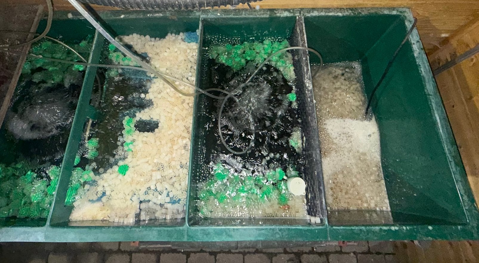 6 kamerfilter met pomp en uv lamp, Tuin en Terras, Vijvers, Ophalen, Zo goed als nieuw