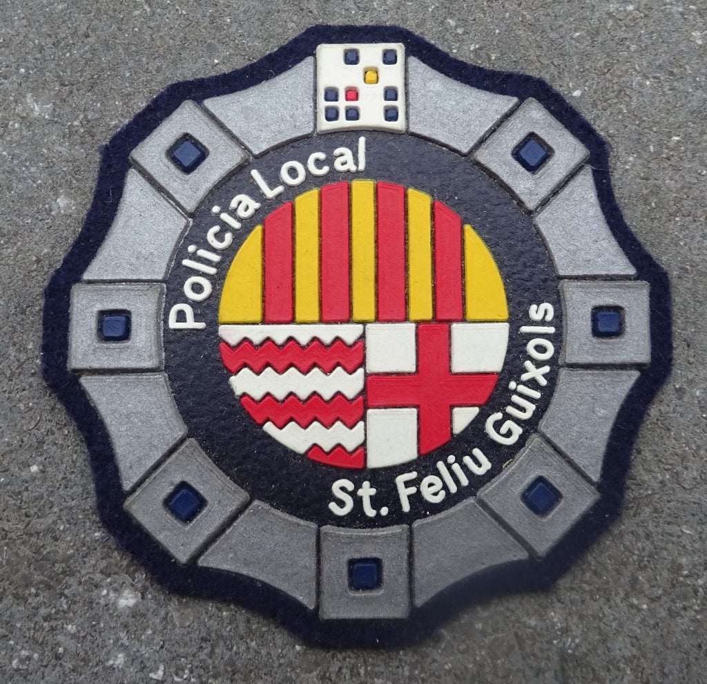 ESPAGNE - POLICE - INSIGNE, Envoi, Gendarmerie, Emblème ou Badge