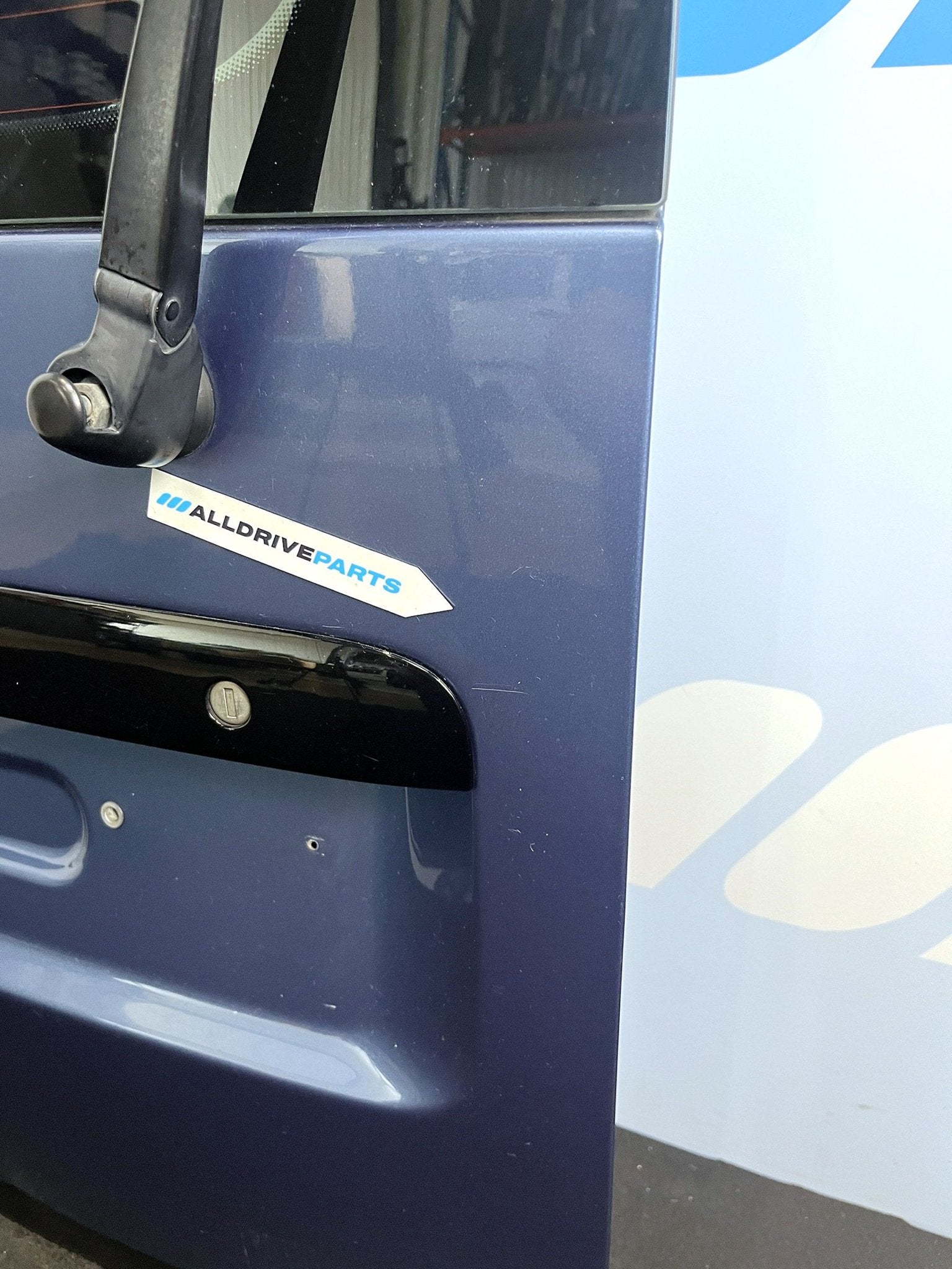 Achterdeur links VW Caddy met ruit blauw LR5T 2K0827091J, Auto-onderdelen, Gebruikt, -, Ophalen of Verzenden, Achter