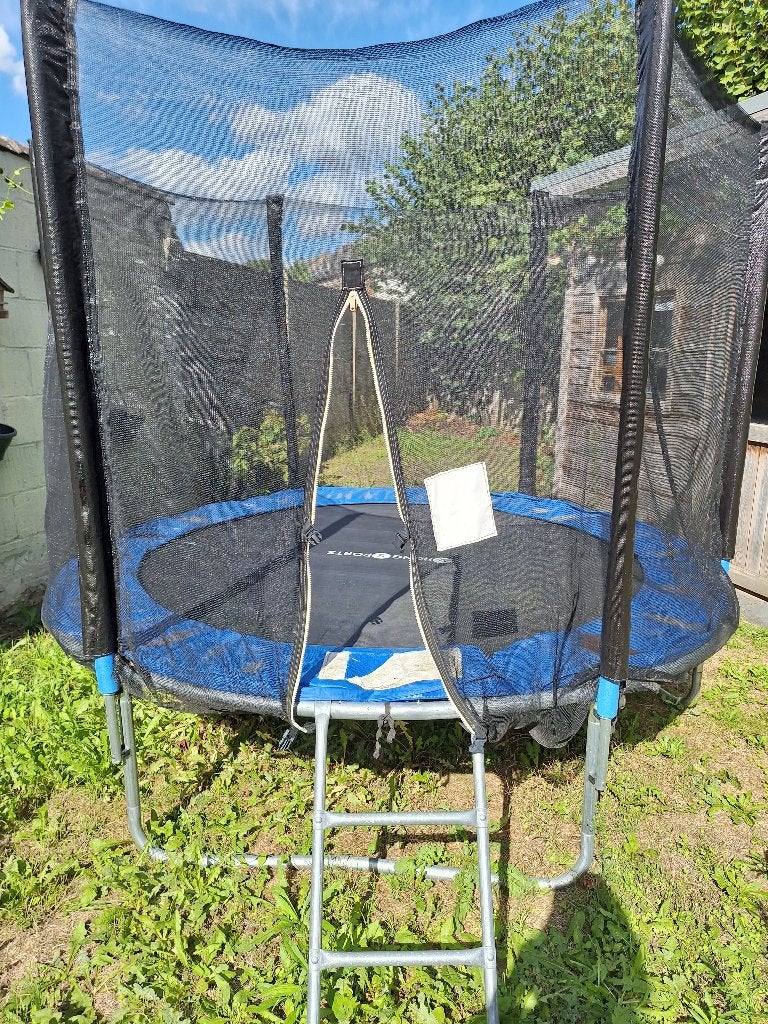 Trampoline 240cm, Ophalen, Gebruikt