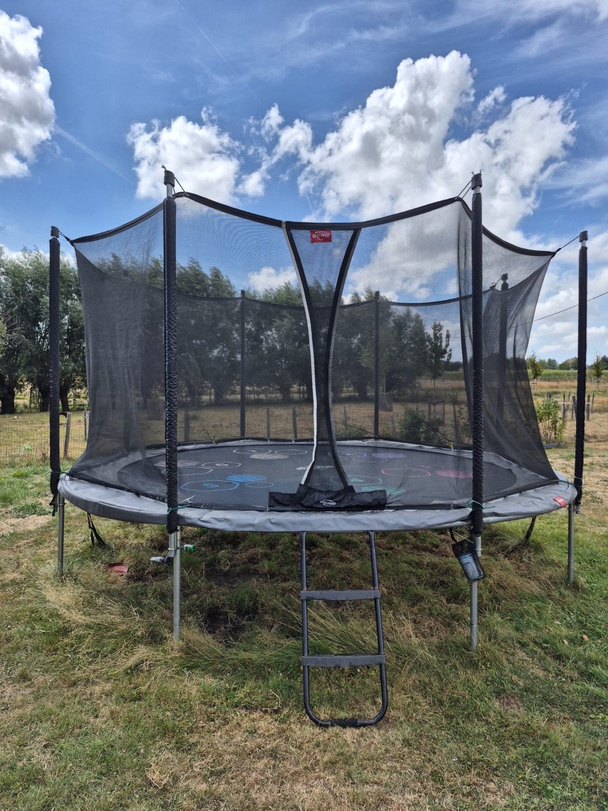 Trampoline Berg 430 cm, Kinderen en Baby's, Ophalen, Gebruikt