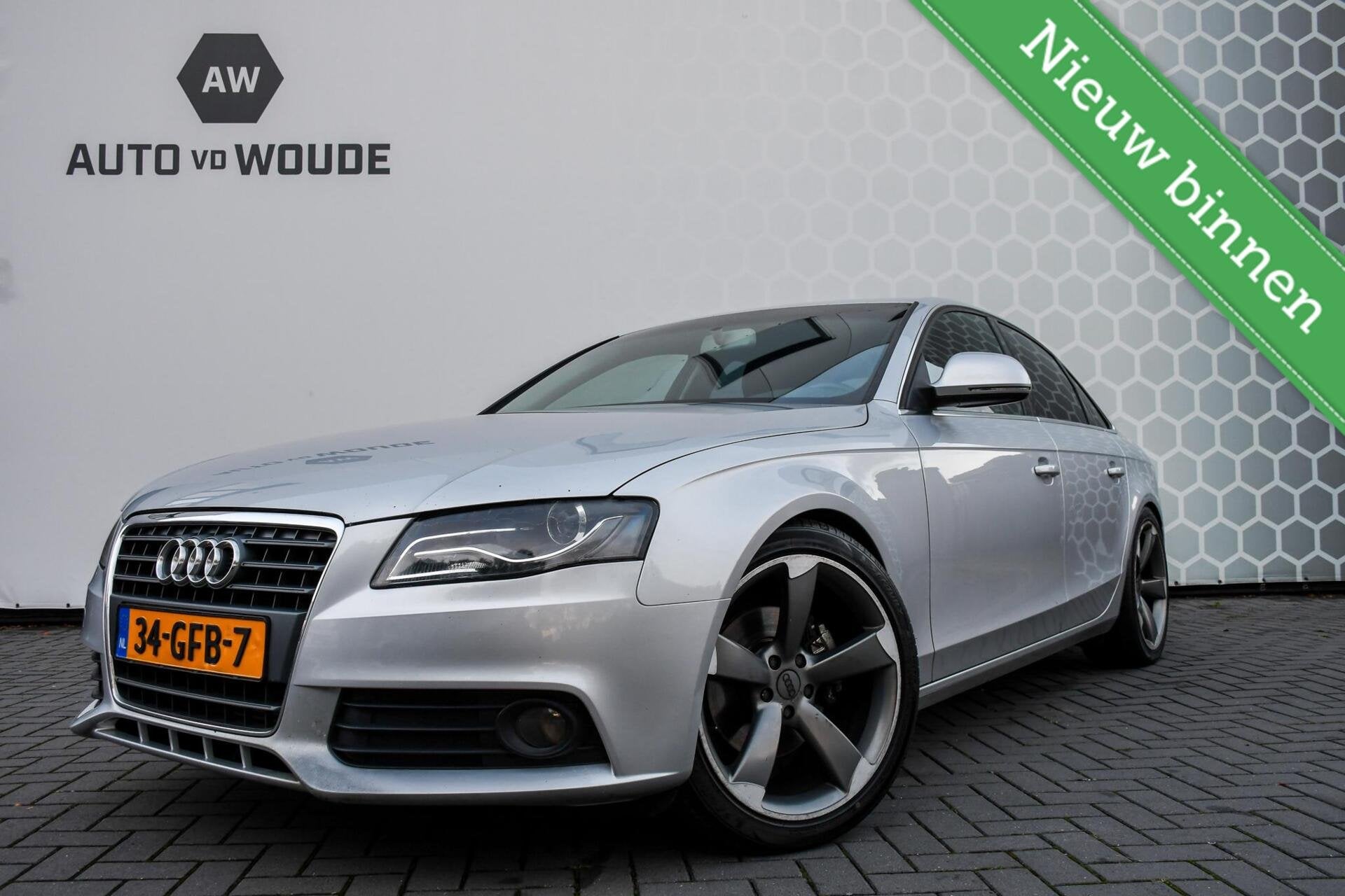 Audi A4 Limousine 1.8 TFSI Pro Line Business Leer Xenon Roto, Auto's, 4 deurs, Gebruikt, Zwart, 4 cilinders