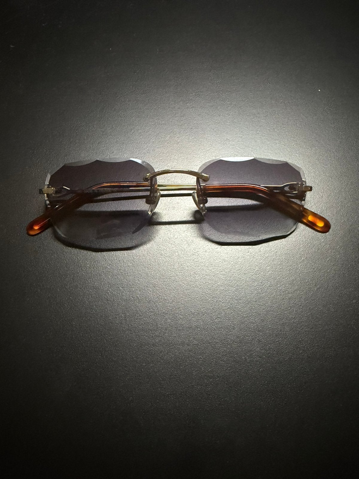 Cartier bril, Enlèvement, Comme neuf, Noir, Lunettes