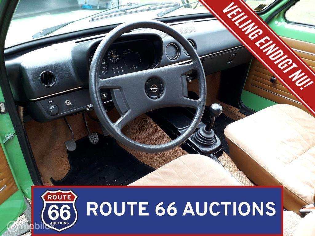 Opel Kadett C 1.2 S | 1978 | Route 66 Auctions, Auto's, Zwart, Bedrijf, Overige carrosserie, Opel