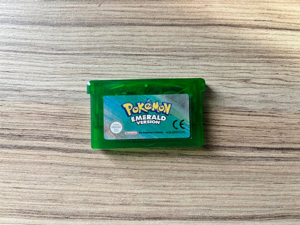Nintendo Pokémon Emerald Game Boy Advance origineel EUR, Games en Spelcomputers, Ophalen, Zo goed als nieuw