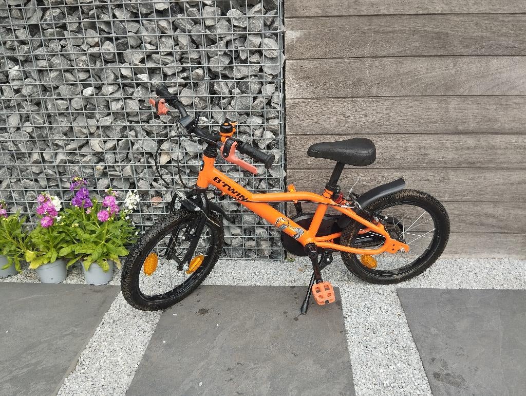 Kinderfiets 16", Ophalen, B-twin, 16 tot 20 inch, Zo goed als nieuw