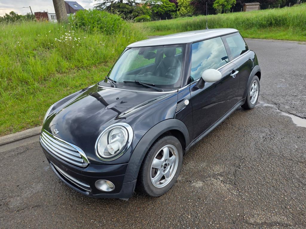 Mini Cooper 1.6Diesel#Clim#Cuir#Jantes#Demarre et roule, Autos, Cuir, Entreprise, Boîte manuelle, Noir