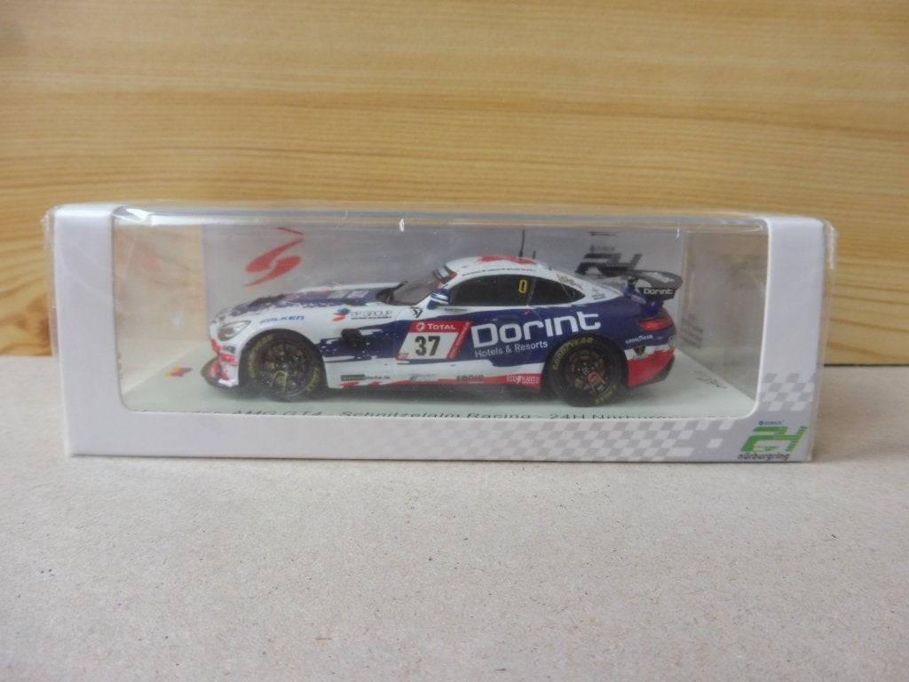 1:43 Spark SG768 Mercedes AMG GT4 #37 24h Nürburgring 2021, Ophalen of Verzenden, Zo goed als nieuw, Auto, Overige merken