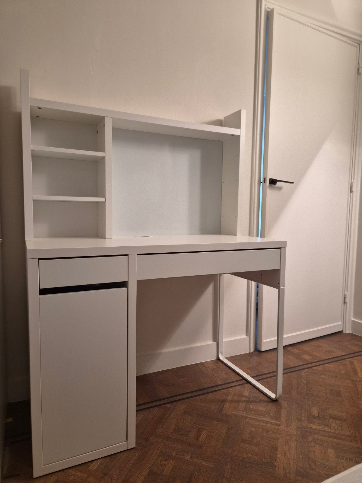 Ikea Mick kinderbureau - wit, Ophalen, IKEA, Wit, Kinderbureau