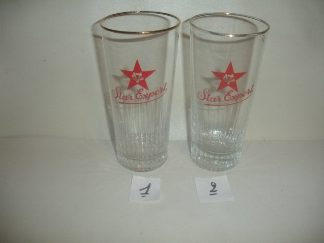 Bierglas Star Export VG, 33cl, brij. Excelsior Gent, Collections, Marques de bière, Comme neuf, Verre ou Verres, Autres marques
