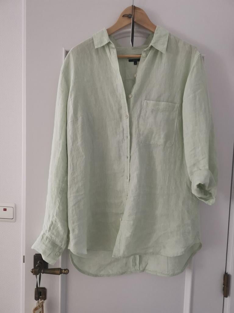 NIEUW, puur linnen, munt groene blouse Marc O' Polo, Taille 38/40 (M), Neuf, ANDERE, Vert
