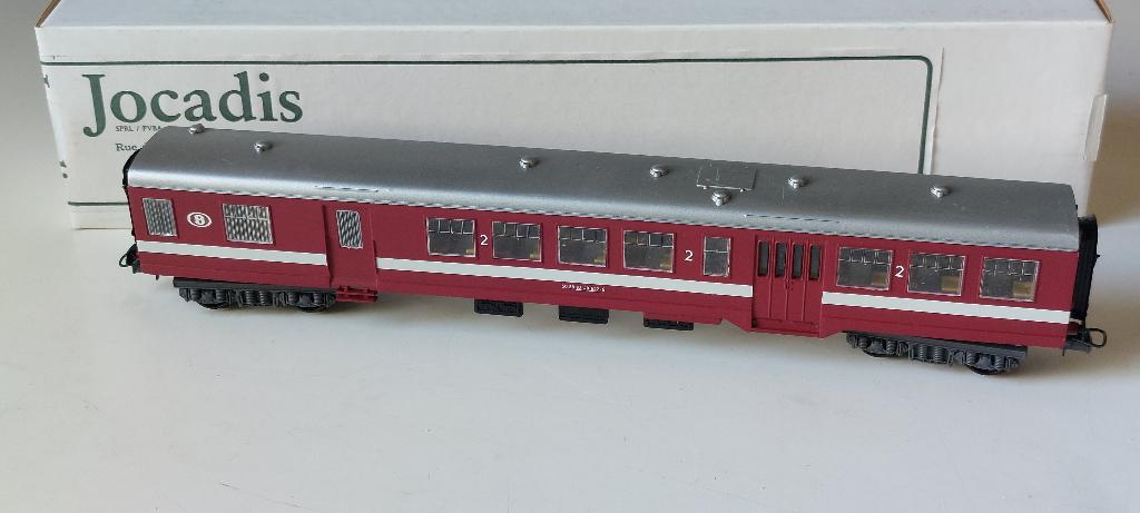 SNCB/NMBS JOCADIS BY LIMA VOITURE M2/FOURGON-HO*DC, Hobby & Loisirs créatifs, Trains miniatures | HO, Analogique, Comme neuf, Courant continu