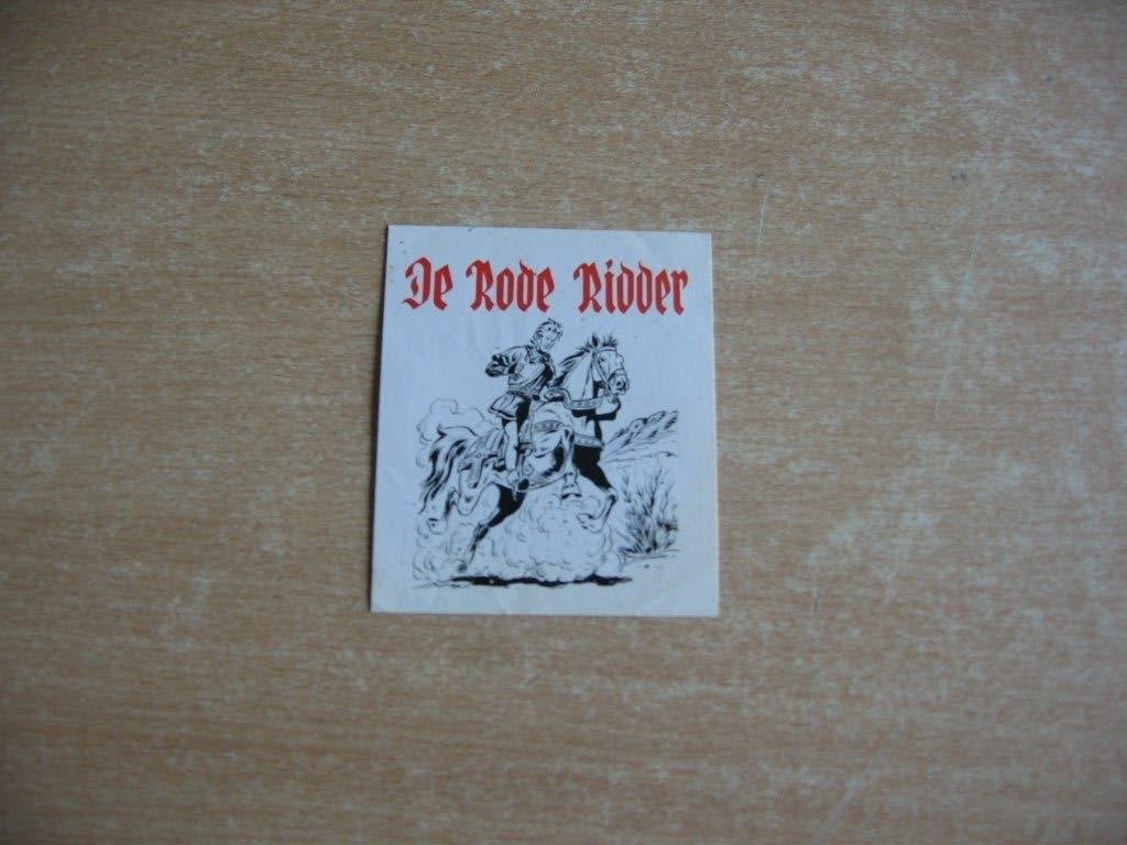 De Rode Ridder : Sticker., Boeken, Eén stripboek, Ophalen of Verzenden, Zo goed als nieuw
