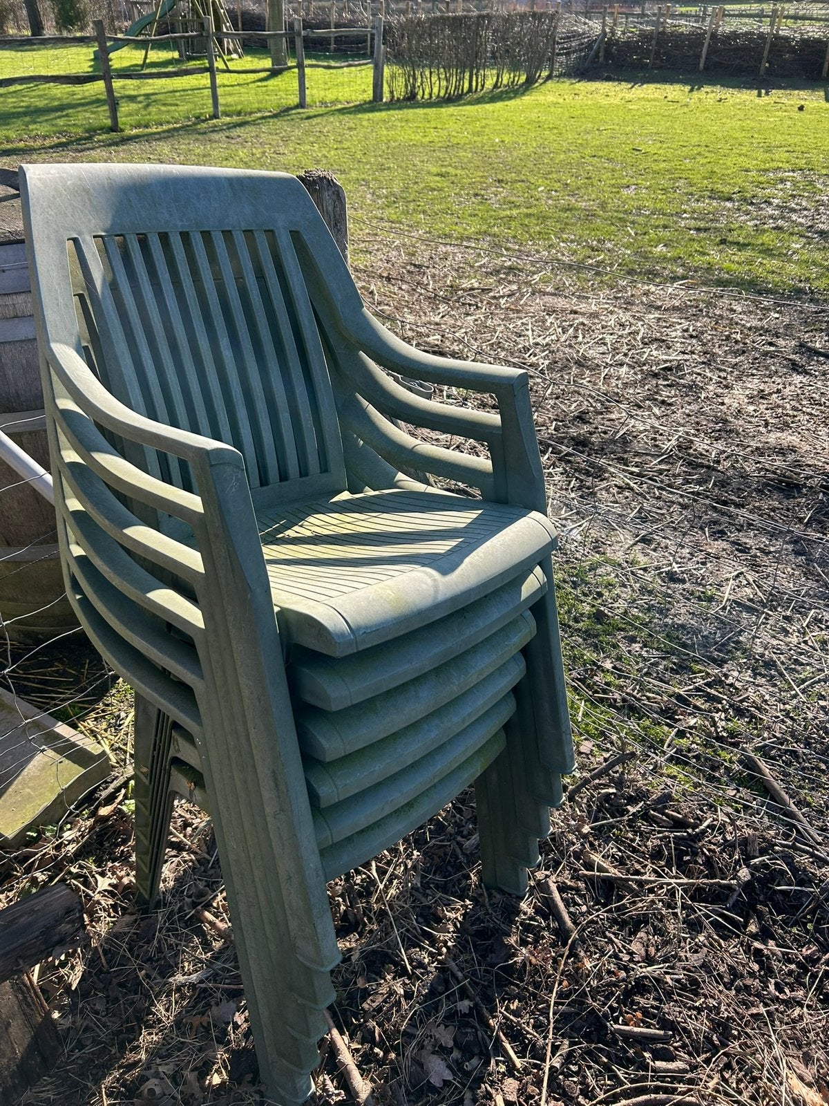 Tuinstoelen, Jardin & Terrasse, Chaises de jardin, Enlèvement, Utilisé, Synthétique