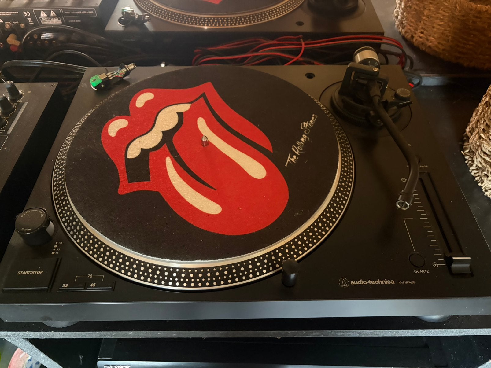 Audio technica AT-LP 120Xusb, TV, Hi-fi & Vidéo, Tourne-disques, Enlèvement, Comme neuf