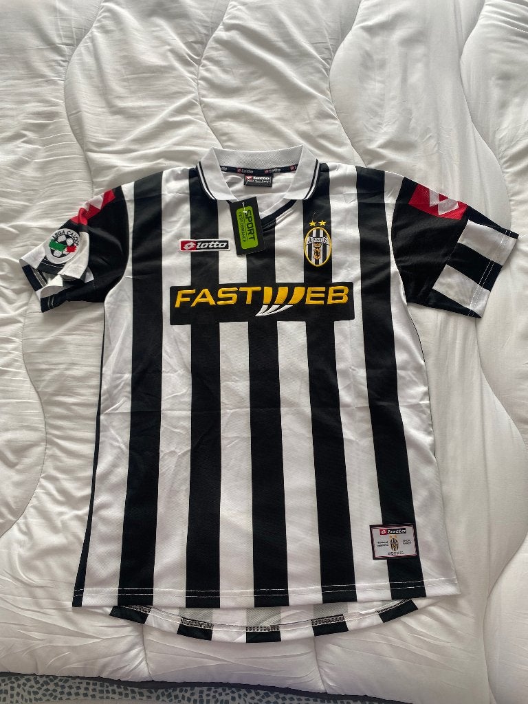 Maillot vintage Juventus - Del piero, Taille L, Enlèvement ou Envoi, Neuf, Maillot