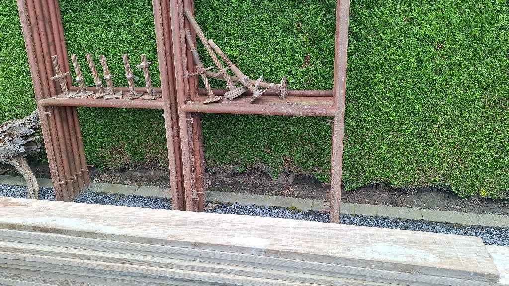 Stelling, Ophalen, Gebruikt, Gevelsteiger, 5 meter of hoger