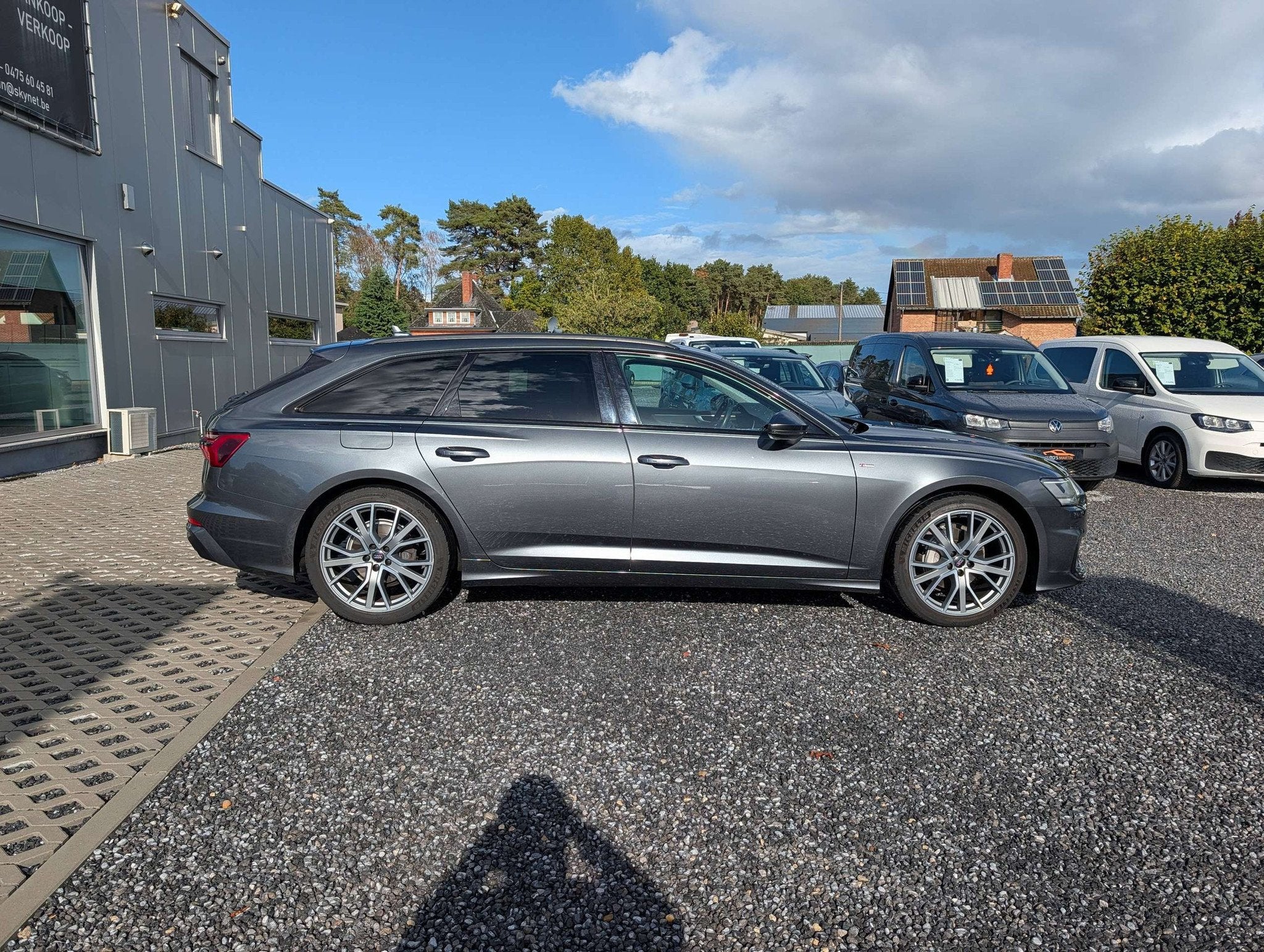 Audi A6 Avant 40 TDi S LINE | NAVI/CARPLAY | ACC | E-KOFFER, Autos, Argent ou Gris, Achat, Euro 6, Entreprise