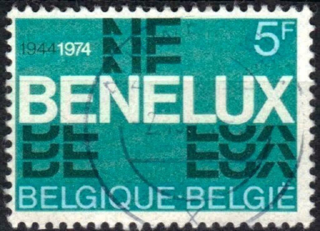 Belgique 1974 - Yvert 1721/OBP 1723 - 30 ans du Benelux (ST), Envoi, Affranchi, Oblitéré