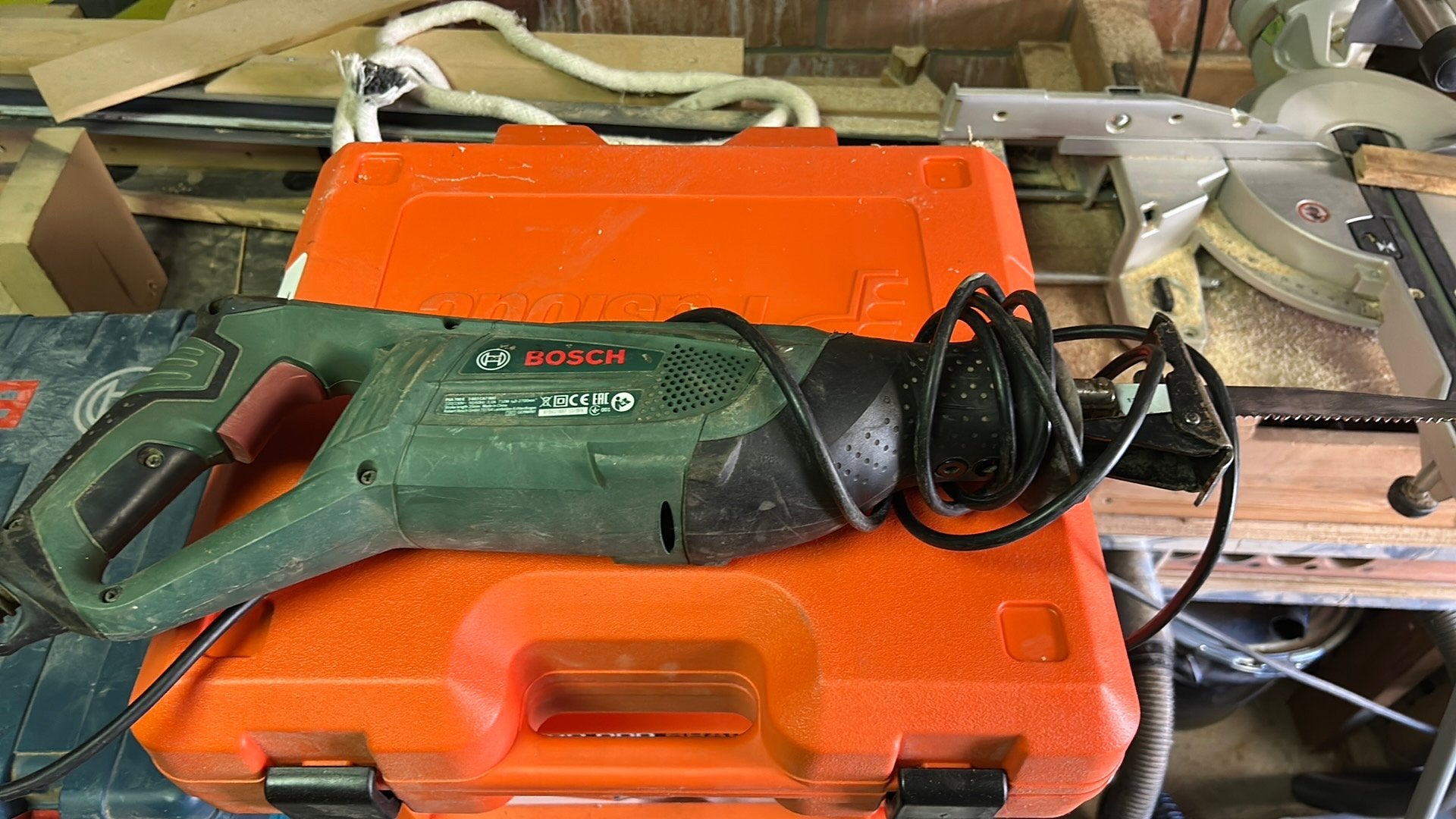 Tijgerzaag, Bricolage & Construction, Outillage | Ponceuses, Enlèvement, Comme neuf
