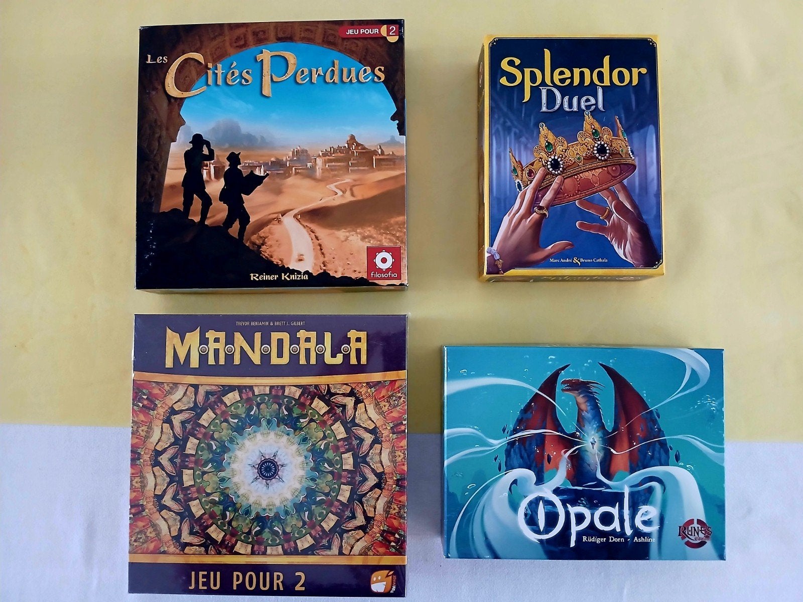 Lot jeux de société pour 2 joueurs., Enlèvement ou Envoi