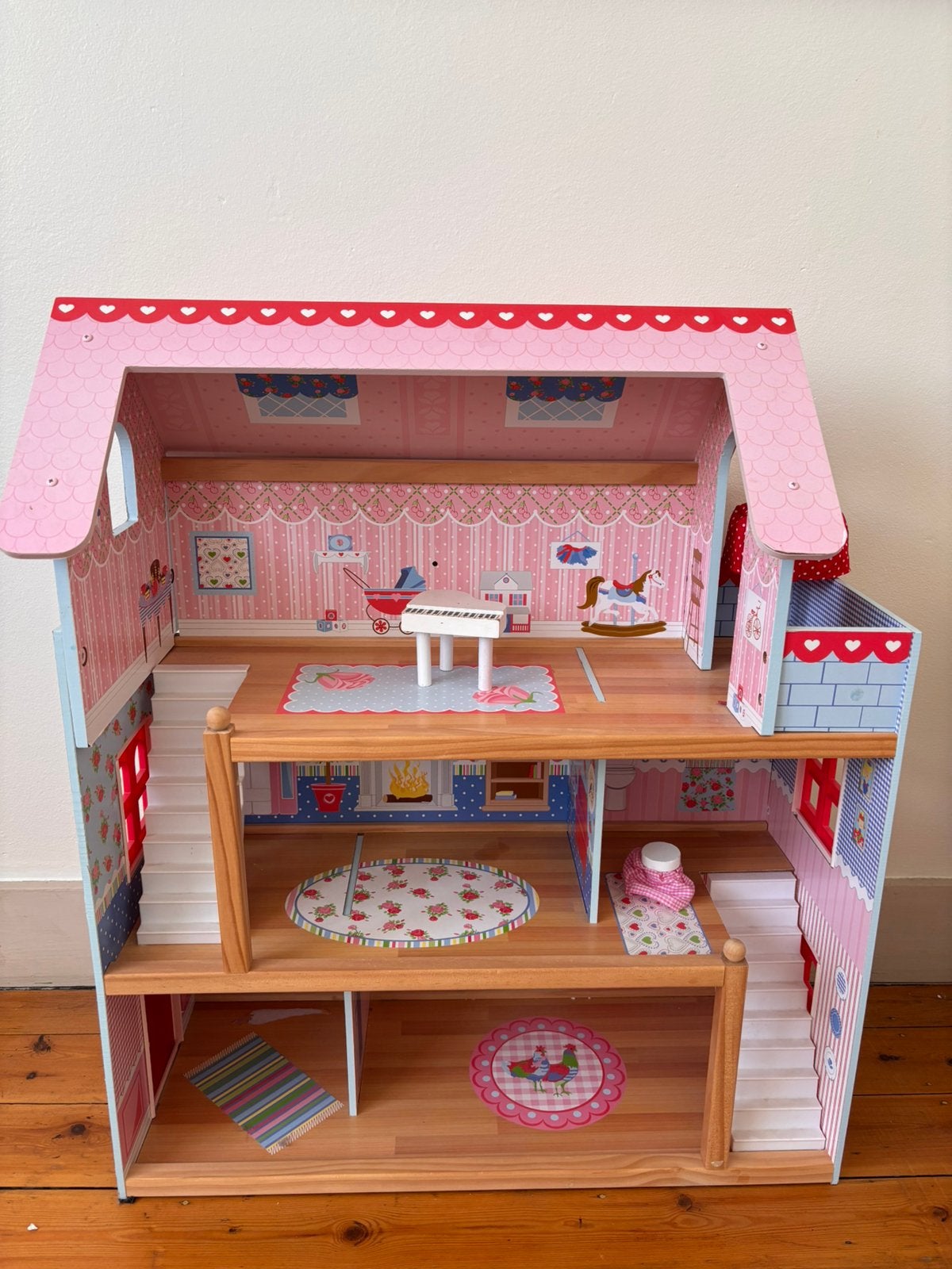 Poppenhuis Kidkraft, Kinderen en Baby's, Speelgoed | Poppenhuizen, Ophalen, Zo goed als nieuw, Poppenhuis