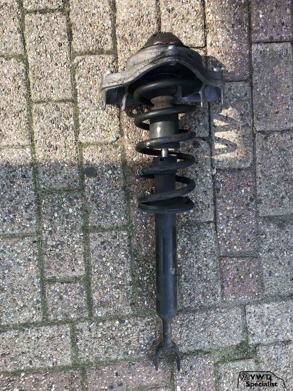 Audi A6 C6 veerpoot schokbreker 4F0 413 031 AS, Gebruikt, -, -, -