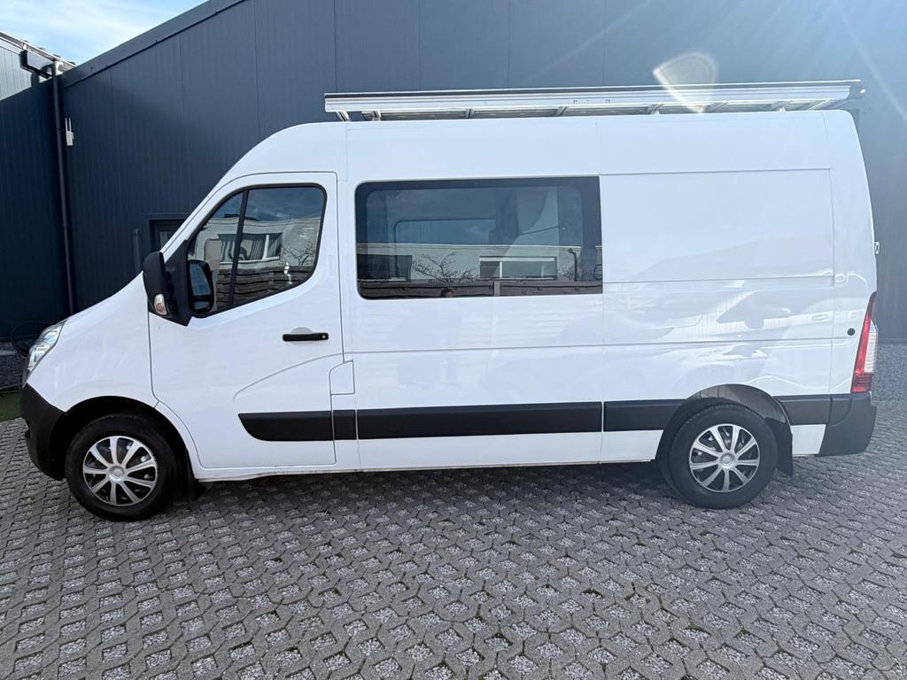 Renault Master Dubbele cabine - 7 plaatsen - 13966+btw, Autos, 145 ch, Achat, Euro 6, Entreprise