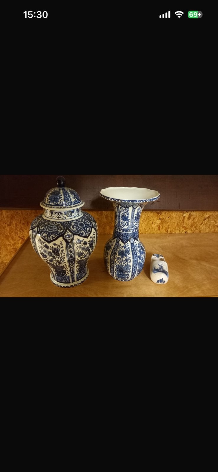Delfts blauw, Antiek en Kunst, Ophalen