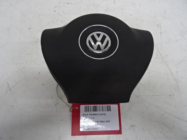 AIRBAG VOLANT Volkswagen Touran (1T1 / T2) (1T0880201T), Utilisé, Volkswagen
