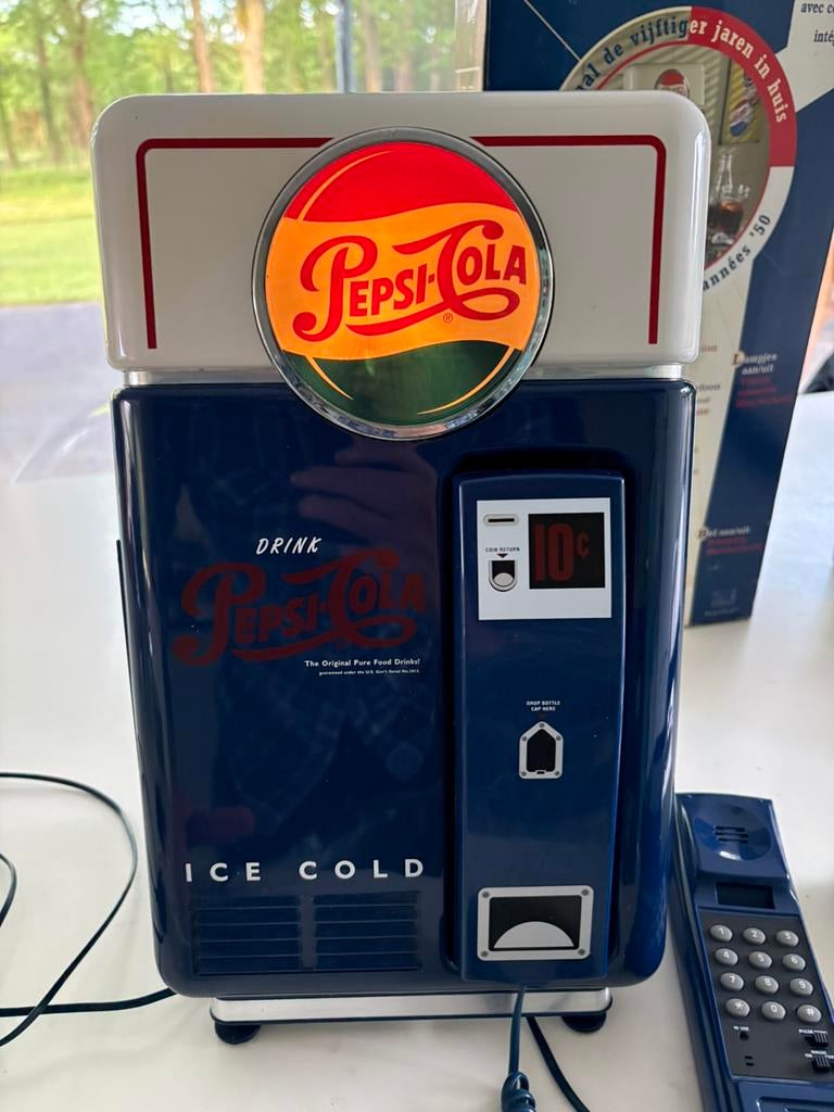 Vintage Pepsi Cola phone / telefoon, Telecommunicatie, Ophalen, Gebruikt
