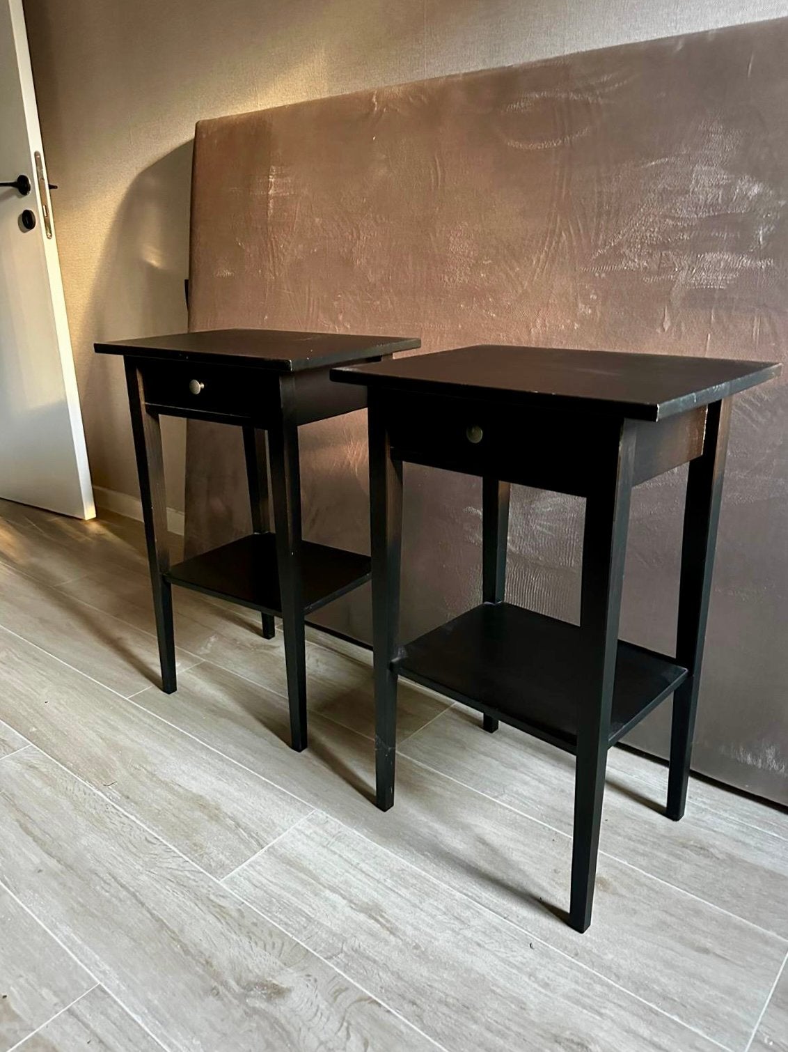 Nachtkastje ikea hemnes (2stuks), Huis en Inrichting, Slaapkamer | Nachtkastjes, Ophalen, Gebruikt, Minder dan 45 cm, Minder dan 55 cm