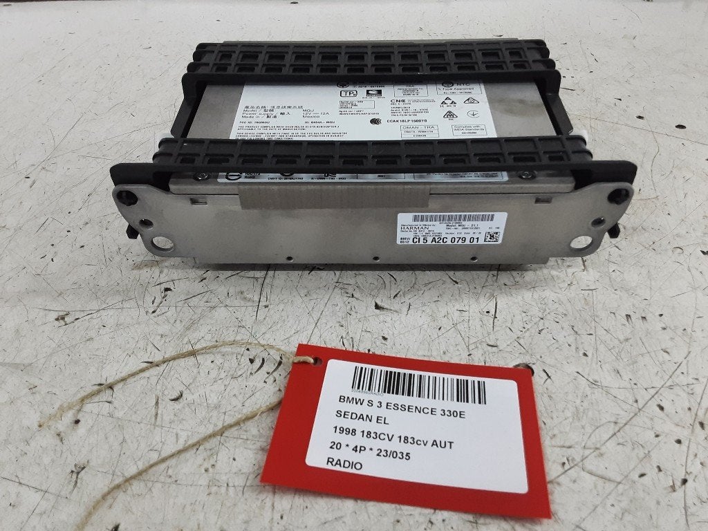 RADIO BMW 3 serie (G20) (01-2018/03-2020) (6512CI5A2C07901), Gebruikt, Mevr. I. Hauben, BMW, Rue de l'Espoir 34 34
4030  GRIVEGNÉE, BE