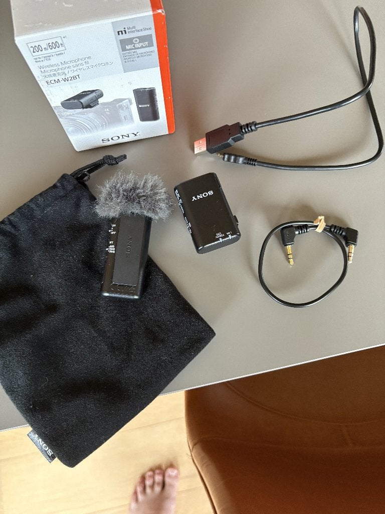 Draadloze sony microfoon voor nagenoeg elke sony camera, Audio, Tv en Foto, Fotografie | Fotostudio en Toebehoren, Ophalen, Zo goed als nieuw