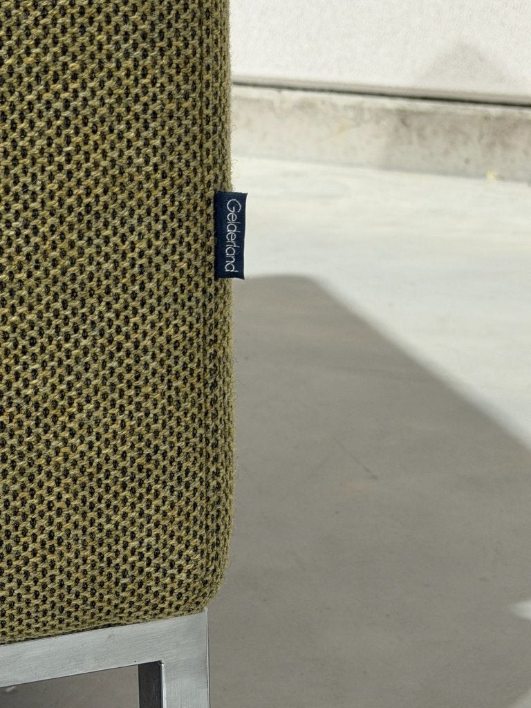 Fauteuil Gelderland 6511 vert – comme neuf, Maison & Meubles, 75 à 100 cm, Cuir, Comme neuf, Enlèvement
