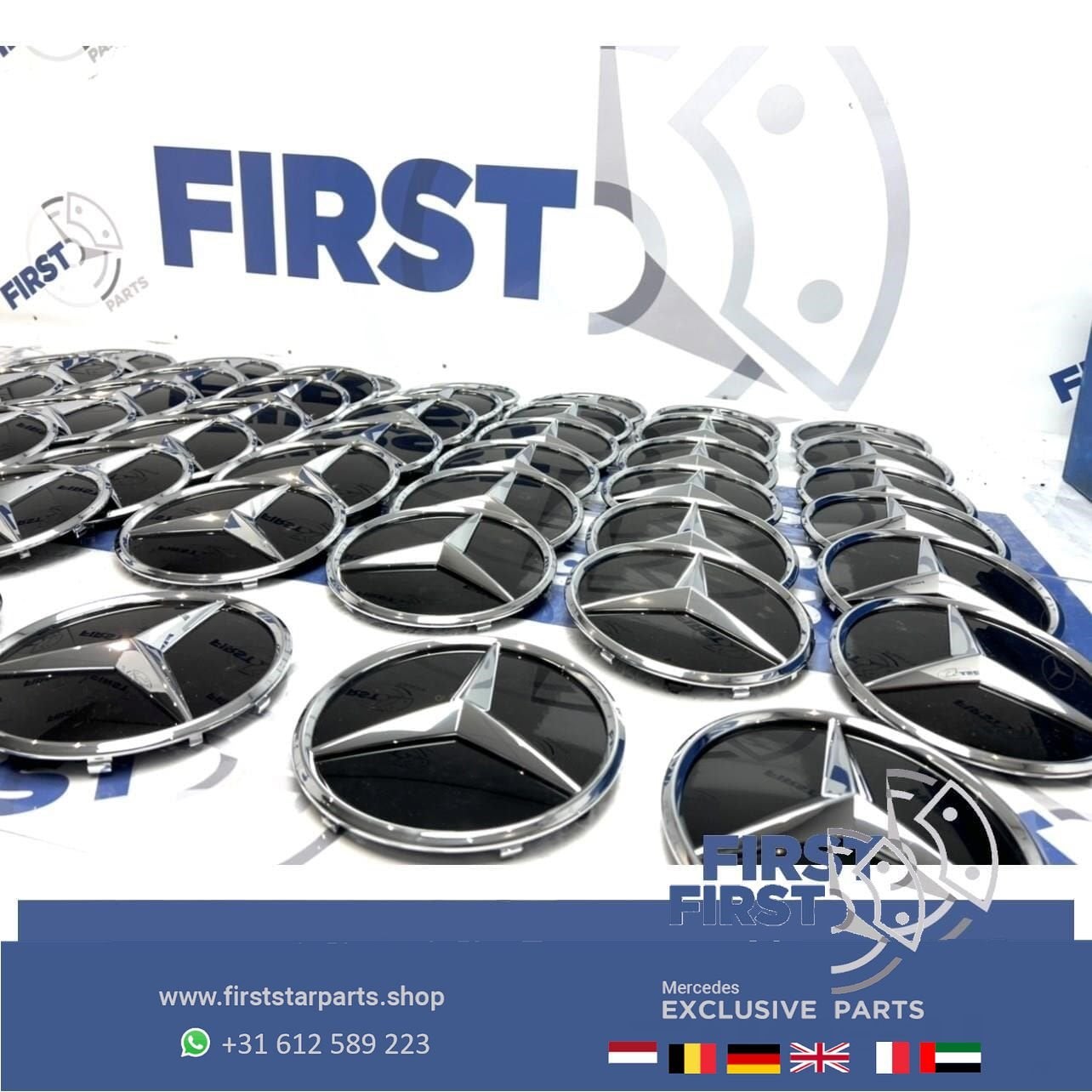 Mercedes W206 AMG STER LOGO GLANS Mercedes C Klasse 2021-202, Auto-onderdelen, Gebruikt, -, Ophalen of Verzenden, -