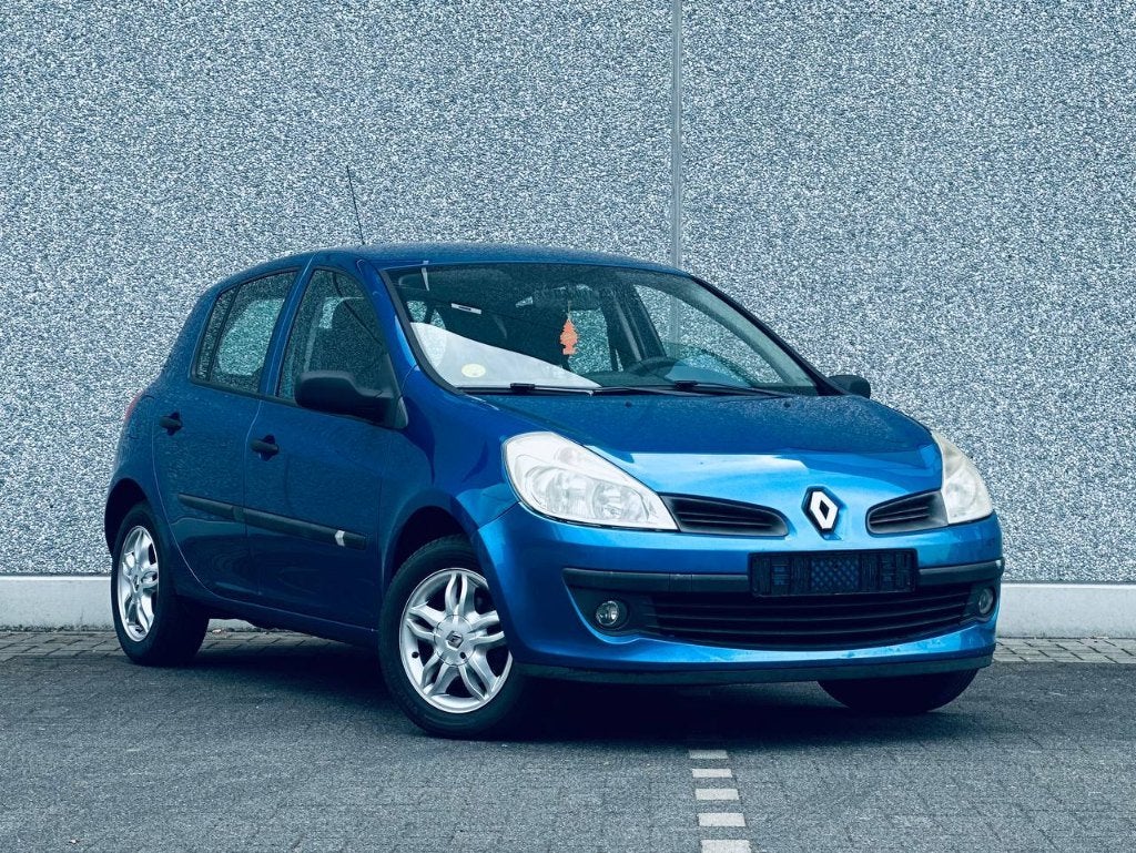 Renault Clio 1.2 Tce 2007-100.000KM!-AIRCO!-GEKEURD VR.VRKP!, Autos, Renault, Entreprise, Noir, 5 portes, 5 places