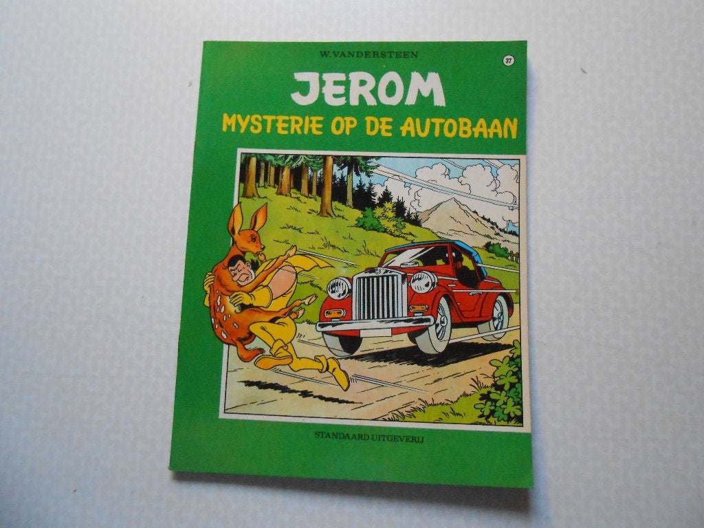 Jerom 37 Mysterie op de autobaan 1971 1ste druk., Boeken, Stripverhalen, Nieuw, Eén stripboek, Ophalen of Verzenden