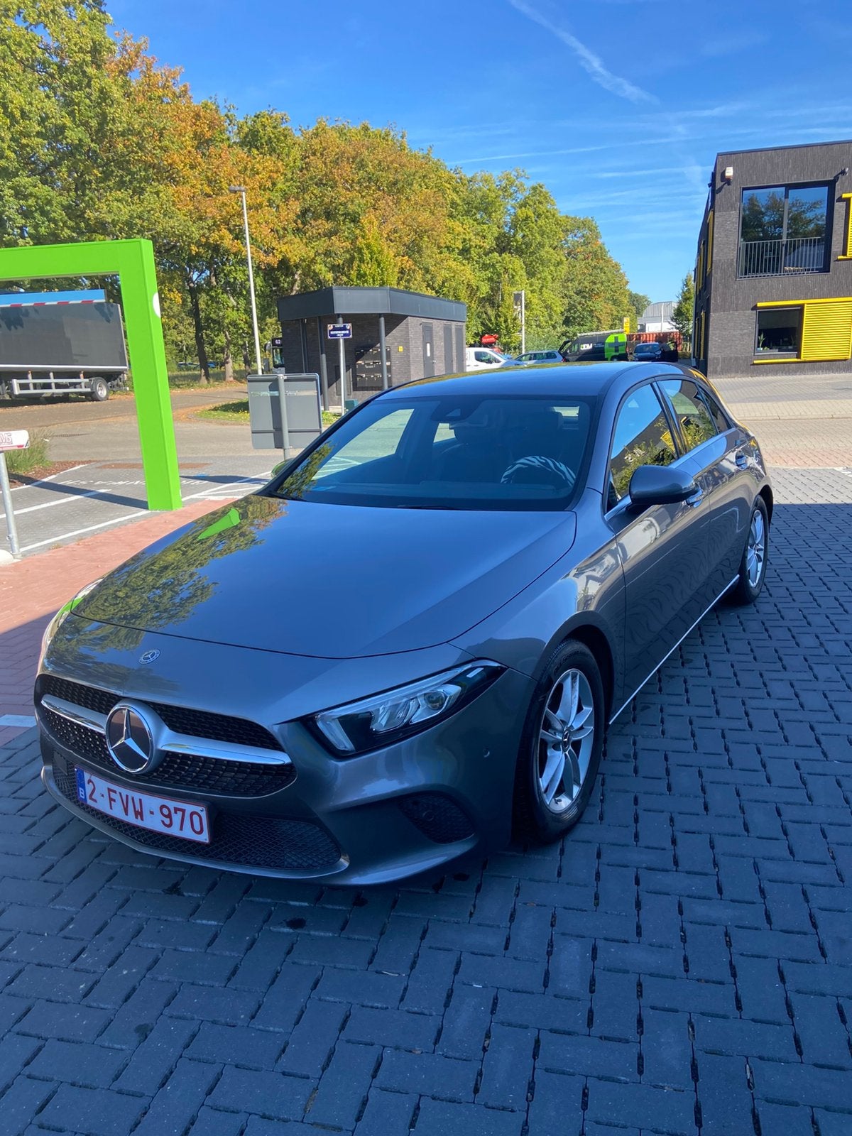 Mercedes A klasse 180 diesel in super staat, Auto's, Lichtsensor, Euro 6, 4 cilinders, Leder en Stof